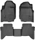 Alfombras WeatherTech FloorLiner a la medida para Ford Ranger 2016_2020 Modelo Exportacion Internacional Referencia 44513-1-2