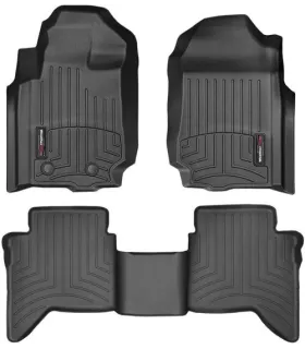 Alfombras WeatherTech FloorLiner a la medida para Ford Ranger 2016_2020 Modelo Exportacion Internacional Referencia 44513-1-2