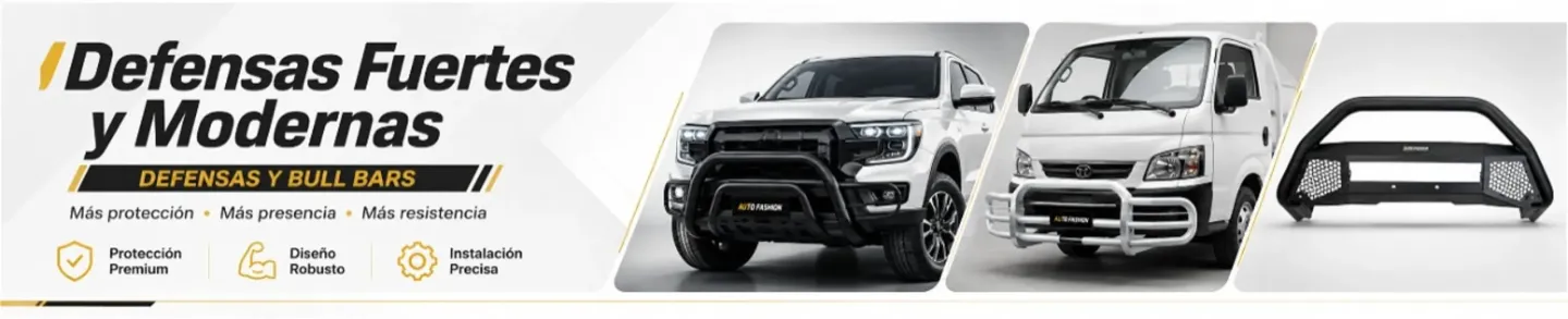 Defensas y Bull Bars