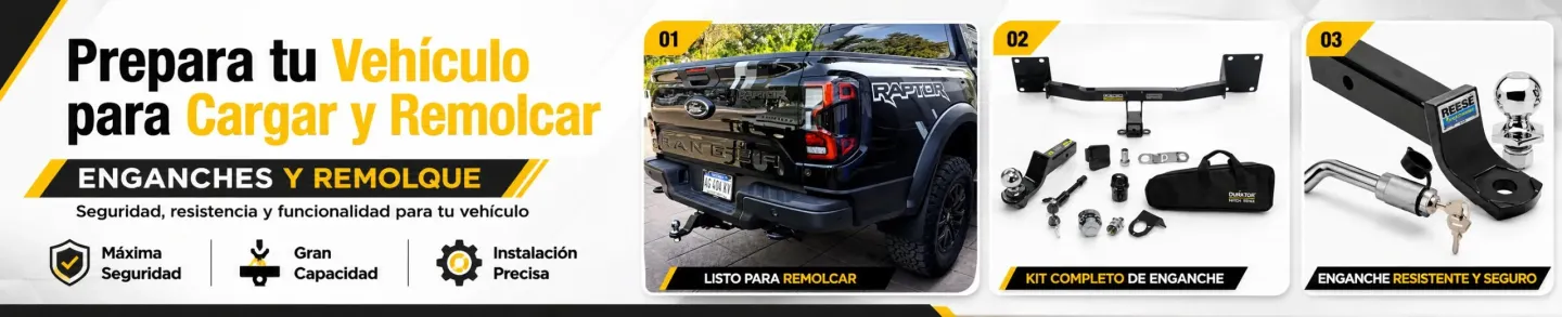 Jalones y Enganches de Remolque